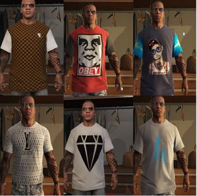 Рандомный пак одежды для Франклина (Luxury, Swag, Realistic)
