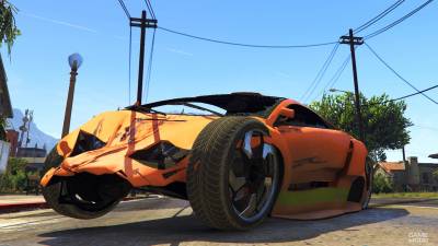 Реалистичные повреждения автомобилей, как в GTA IV