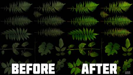 Улучшенные текстуры растительности (Vegetation Overhaul)