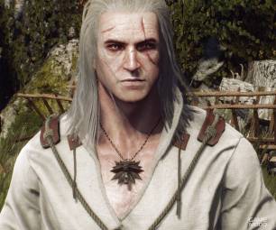 Новое лицо для Геральта (Geralt TW1 inspired retexture)