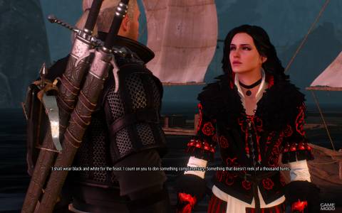 Новые наряды для Йеннифер (Yennefer Outfit Retextured)