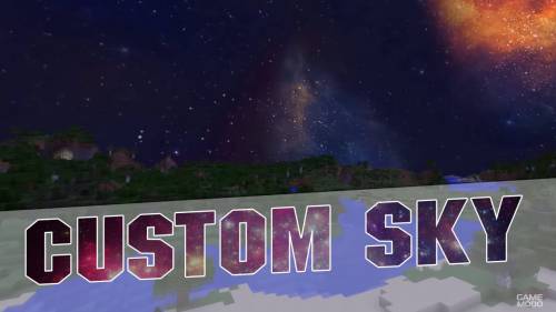 Красивое небо (Custom sky) [32x]